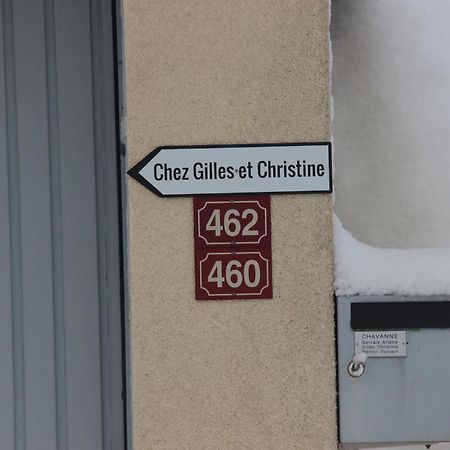 Chez Gilles Et Christine Lägenhet Mieussy Exteriör bild